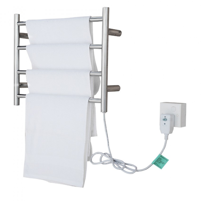 Электрический полотенцесушитель - советы по выбору, монтажу и подключению (100 фото)